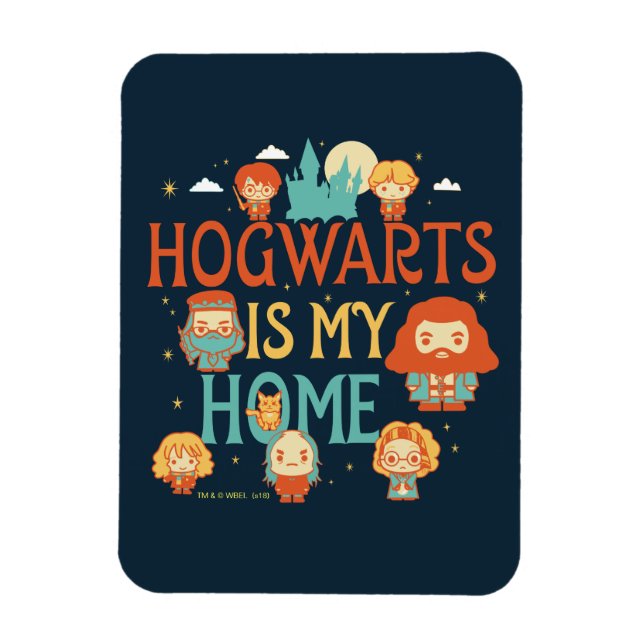 MAGNET FLEXIBLE HARRY POTTER™ | HOGWARTS™ EST MA MAISON (Vertical)