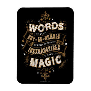 Magnet Flexible Harry Potter Sort   Les mots sont notre ressource 