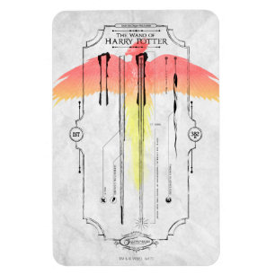 Magnet Flexible Harry Potter Spell Harry's Wand Infographic