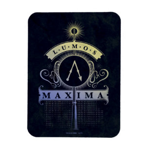 Magnet Flexible Harry Potter Spell   Lumos Maxima Graphic