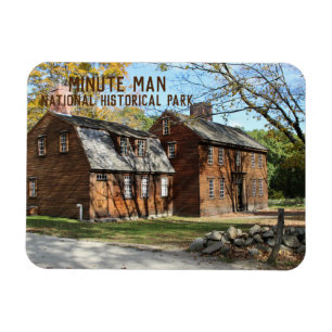 Magnet Flexible Hartwell Tavern, Minute Man National Hist. Parc