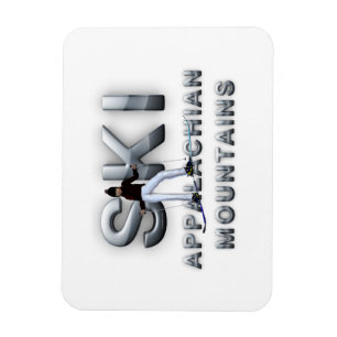 Magnet Flexible HAUT Appalache de ski