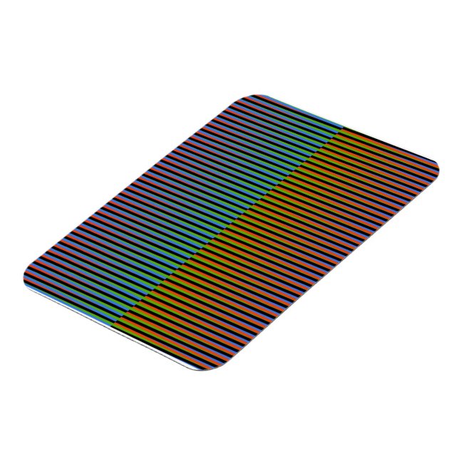 Magnet Flexible HECHO EN VENEZUELA 🇻 🇪 Inspirado en Cruz-Diez (Côté Gauche)