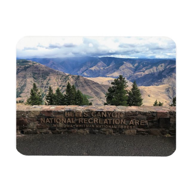 Magnet Flexible Hells Canyon Pittoresque Byway, OU (Horizontal)