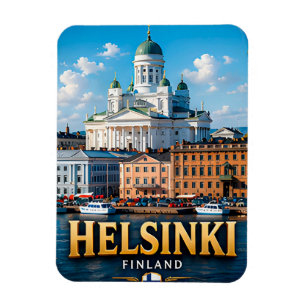 Magnet Flexible Helsinki Finlande Capitale Nordique Escape 🌊