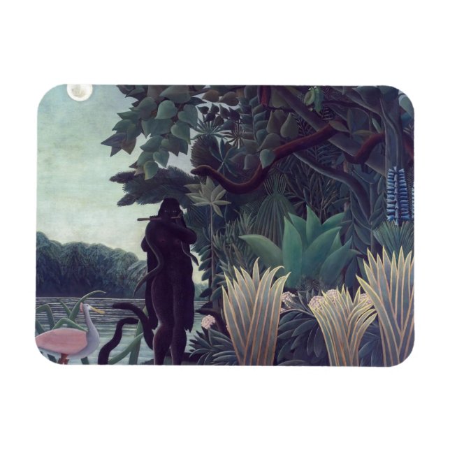 Magnet Flexible Henri Rousseau - Le Charmeur Des Serpents (Horizontal)
