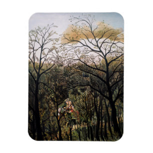 Magnet Flexible Henri Rousseau - Rendez-vous dans la forêt