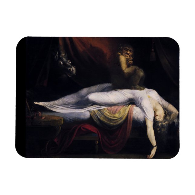 Magnet Flexible Henry Fuseli La Peinture Nightmare (Horizontal)