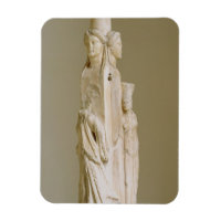 Herme triforme d'Hécate, sculpture de marbre, gren