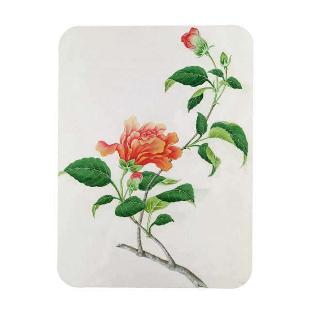 Magnet Flexible Hibiscus (Vertical)