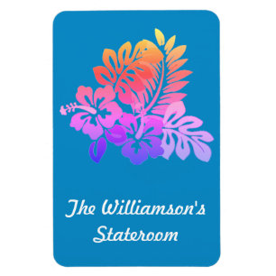 Magnet Flexible Hibiscus sur le marqueur de la porte d'Aqua Stater