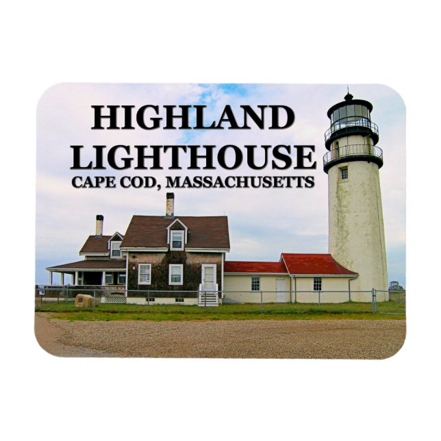 Magnet Flexible Highland Lighthouse, cape Cod, Massachusetts (Horizontal)