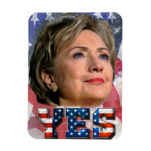 Magnet Flexible Hillary Clinton 2016