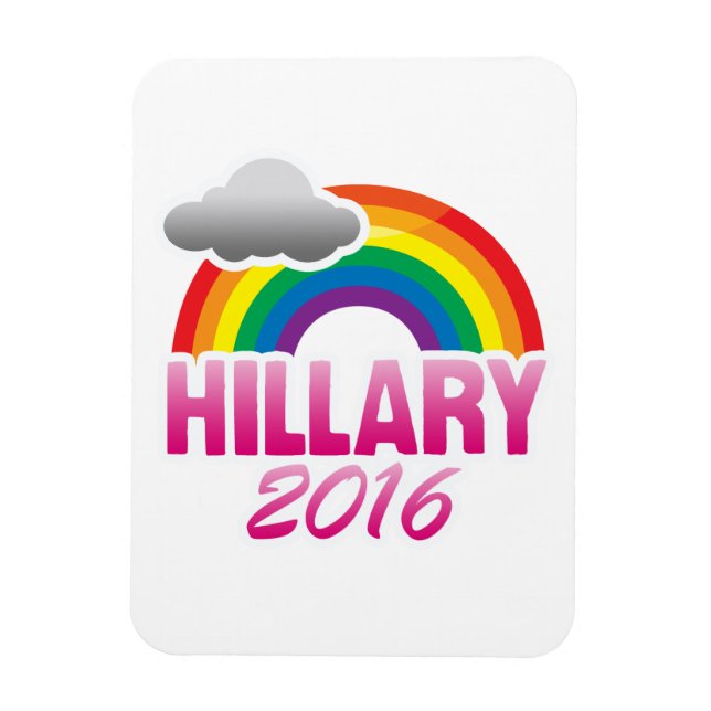 Magnet Flexible HILLARY CLINTON 2016 PRIDE -.png (Vertical)