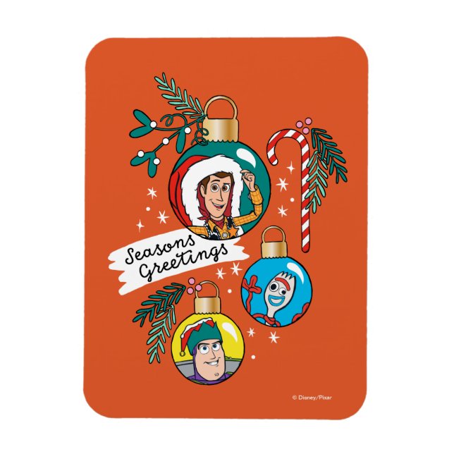 Magnet Flexible Histoire du jouet | JOYEUSES FÊTES (Vertical)