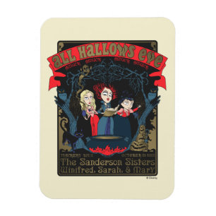 Magnet Flexible Hocus Pocus All Hallows’ Eve Enchantant