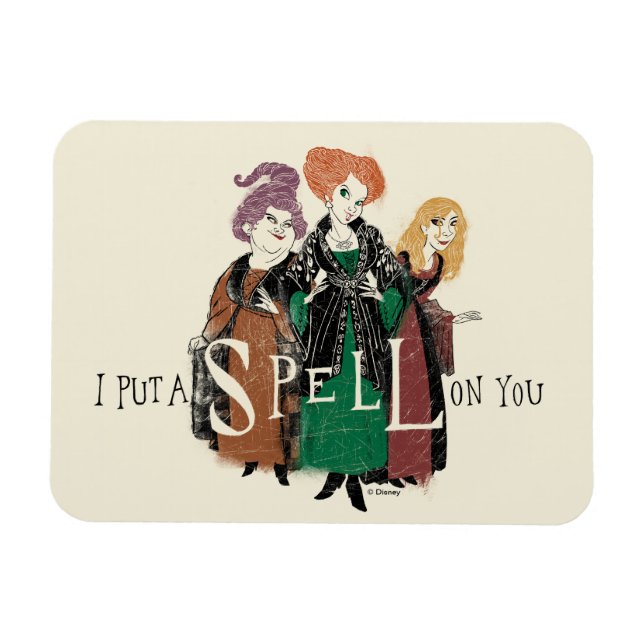 Magnet Flexible Hocus Pocus Sanderson Soeurs Spellbound (Horizontal)