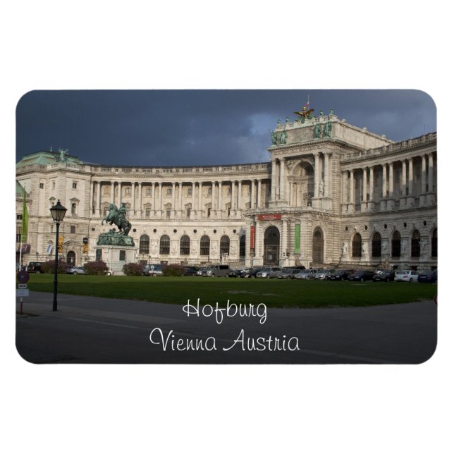 Magnet Flexible Hofburg, Wien Österreich (Horizontal)