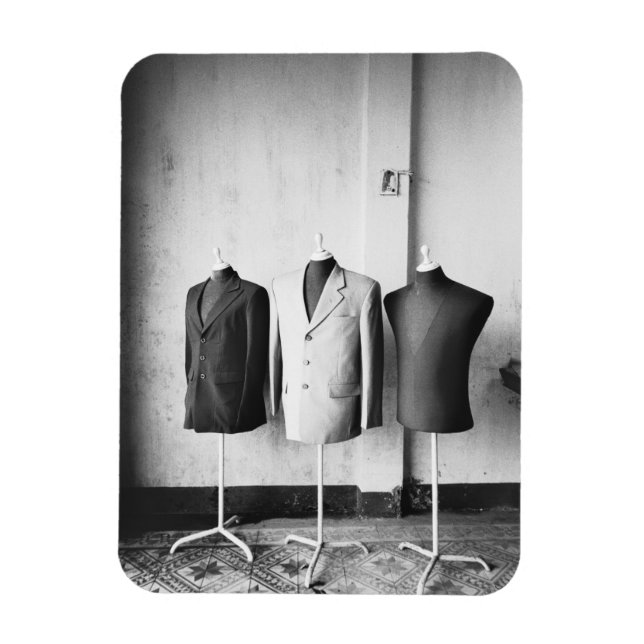 Magnet Flexible Hoi An Vietnam, Veste de costume fait sur commande (Vertical)
