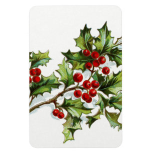 Magnet Flexible HollyBerries 001