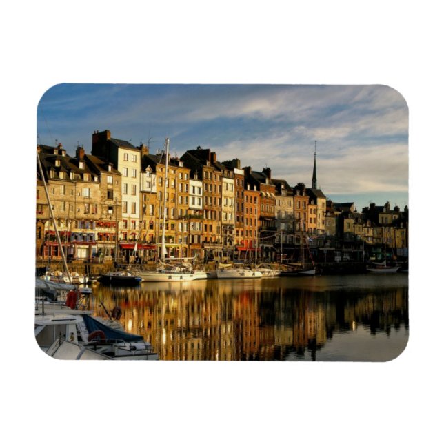 Magnet Flexible Honfleur, près de la Normandie en France (Horizontal)