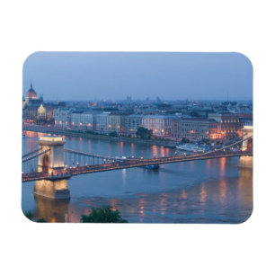 Magnet Flexible HONGRIE, Budapest : Pont Szechenyi (à chaînes), 3