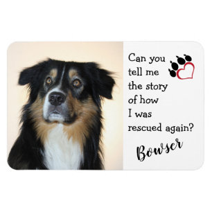 Magnet Flexible Honore ton chien Secouru