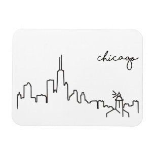 Magnet Flexible Horizon de Chicago avec l'aimant de phare