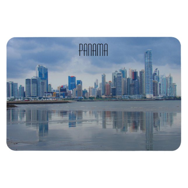 Magnet Flexible horizon de la ville de panama (Horizontal)