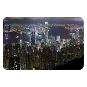 Magnet Flexible Horizon de nuit de Hong Kong