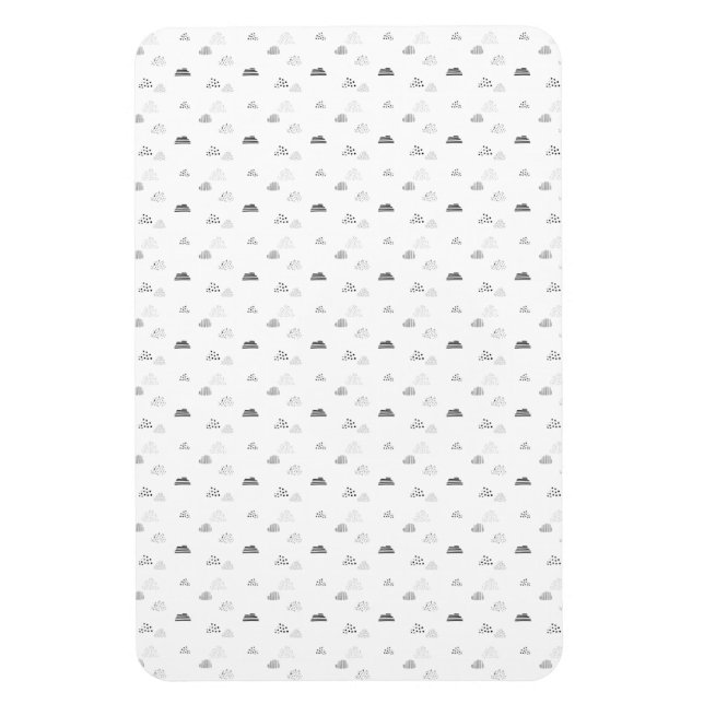 Magnet Flexible Horizontal, gris moyen (Vertical)