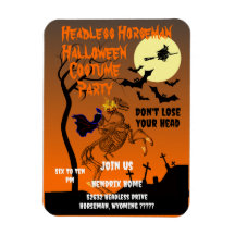 Horseman Halloween Costume Party sans tête
