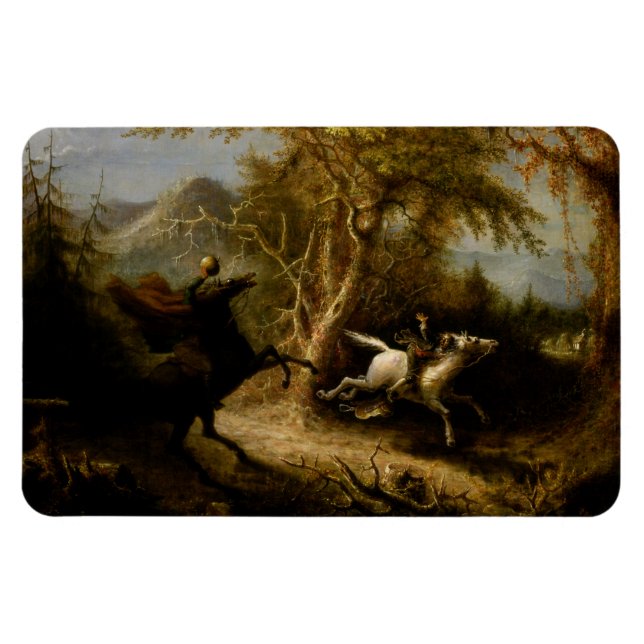 Magnet Flexible Horseman sans tête Halloween légende Sleepy Hollow (Horizontal)