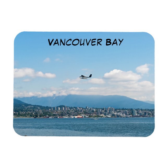 Magnet Flexible hydravion au décollage de la baie de Vancouver (Horizontal)