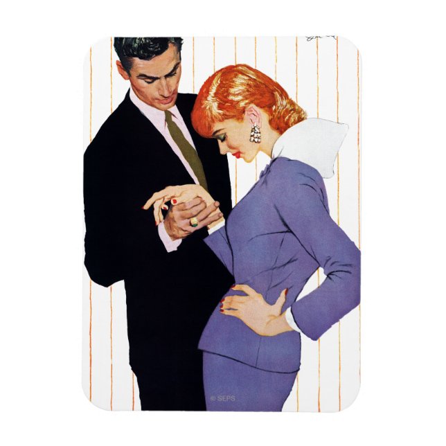 Magnet Flexible I Love You Mama Girl (Vertical)