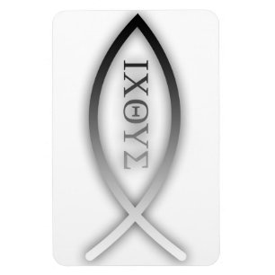 Magnet Flexible Ichthys - chrétien - poissons de Jésus