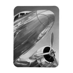 Magnet Flexible Icône de l'aviation : Vue de fermeture