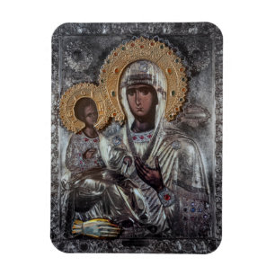 Magnet Flexible Icône religieuse de la Vierge Marie à trois mains