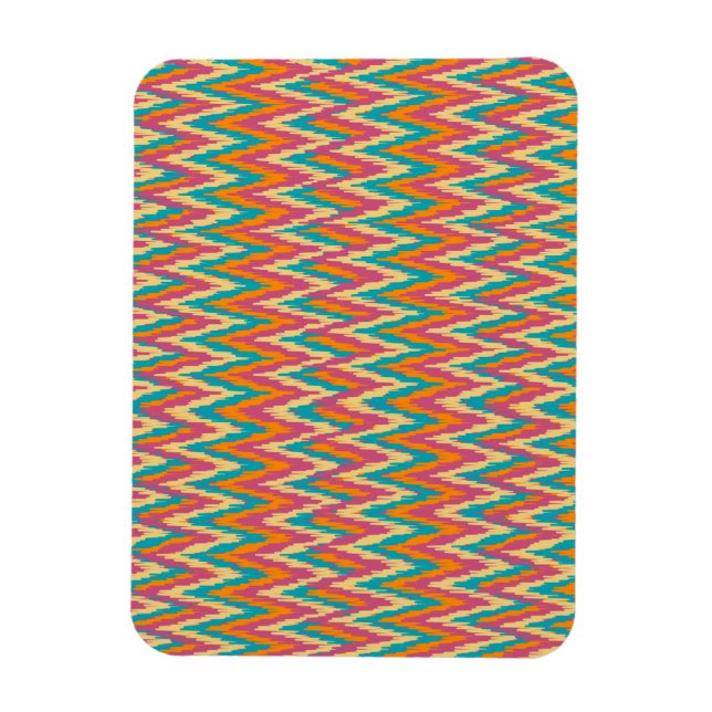 Magnet Flexible iKat Zigzag Design Couleurs d'épices (Vertical)
