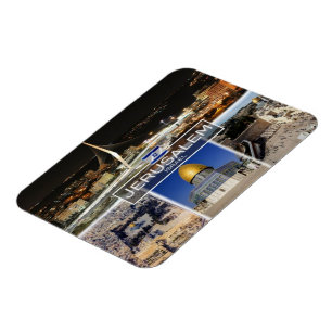 Magnet Flexible IL Israël - Jérusalem -