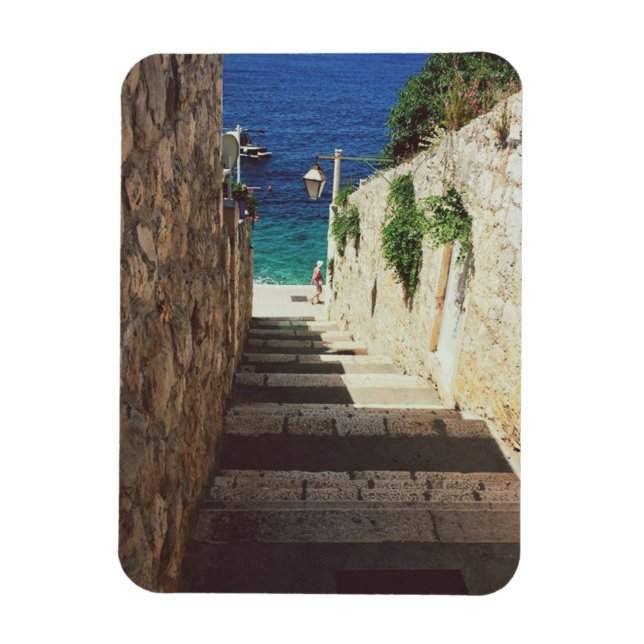 Magnet Flexible Île de Hvar, Côte de Dalmatie, Croatie (Vertical)