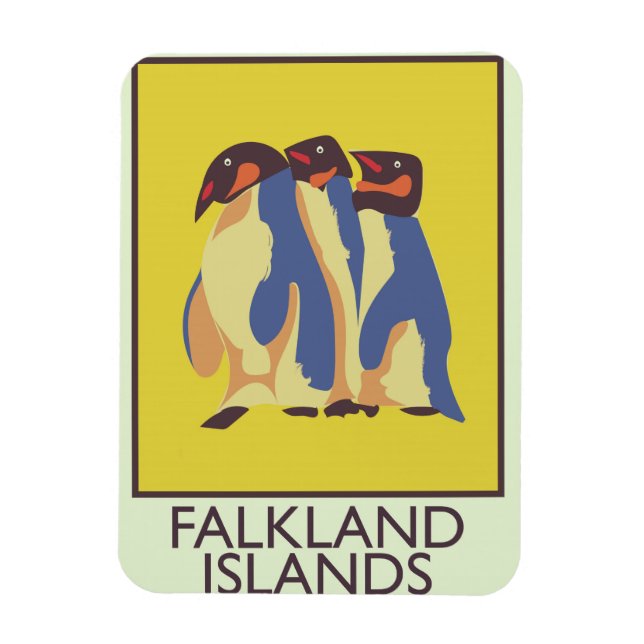 Magnet Flexible Îles Falkland (Vertical)
