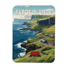 Îles Féroé Danemark Voyage Art Vintage