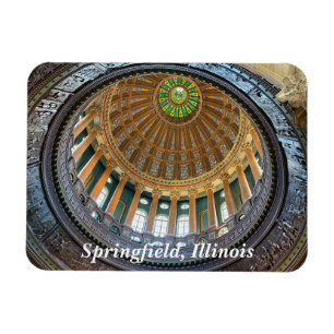 Magnet Flexible Illinois State Capitol à Springfield, IL