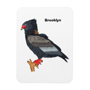 Magnet Flexible Illustration Bateleur Eagle