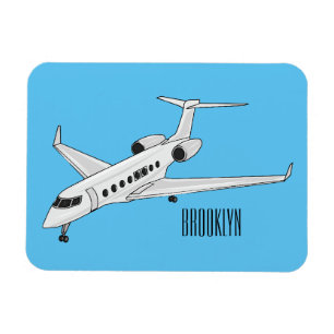 Magnet Flexible Illustration de jet privé