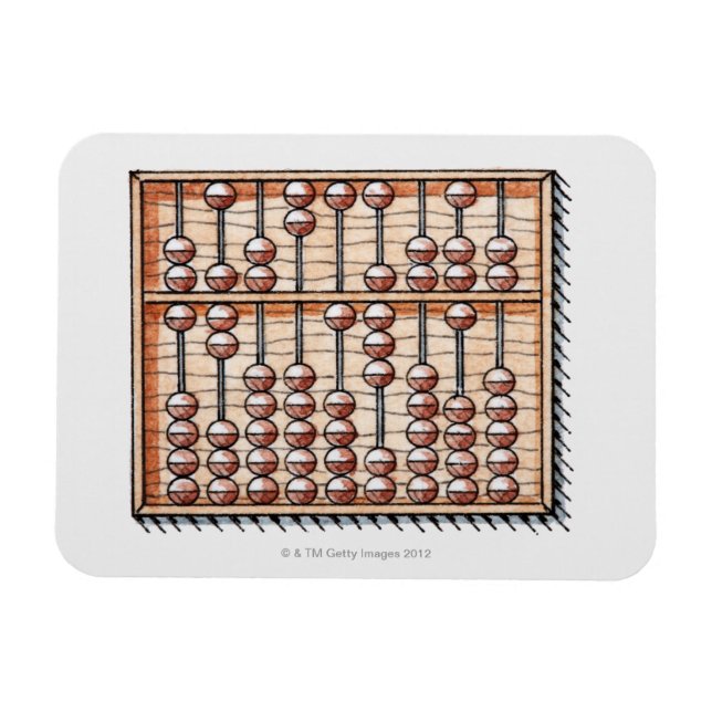 Magnet Flexible Illustration de l'abaque (Horizontal)