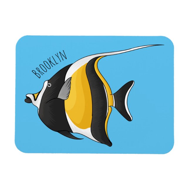 Magnet Flexible Illustration de l'idole mauresque (Horizontal)