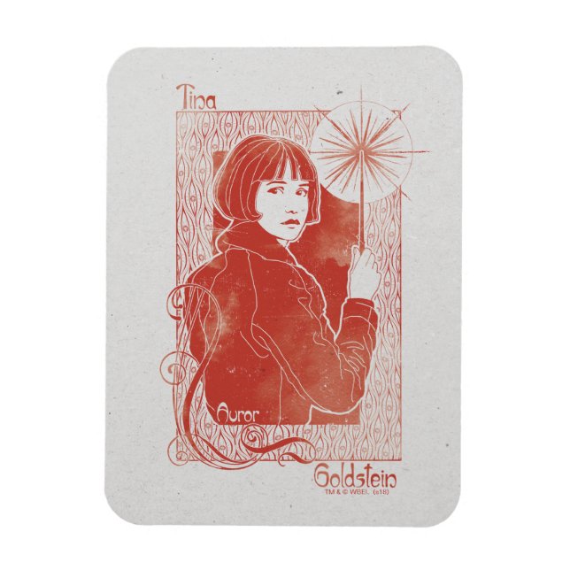 Magnet Flexible Illustration de PORPENTINA GOLDSTEIN™ (Vertical)