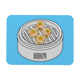 Magnet Flexible Illustration de Shumai dim sum